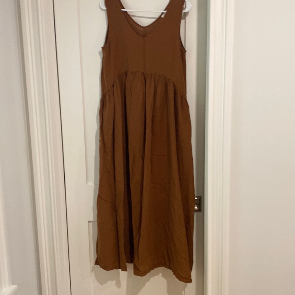The Simple Folk Abigail Linen Dress